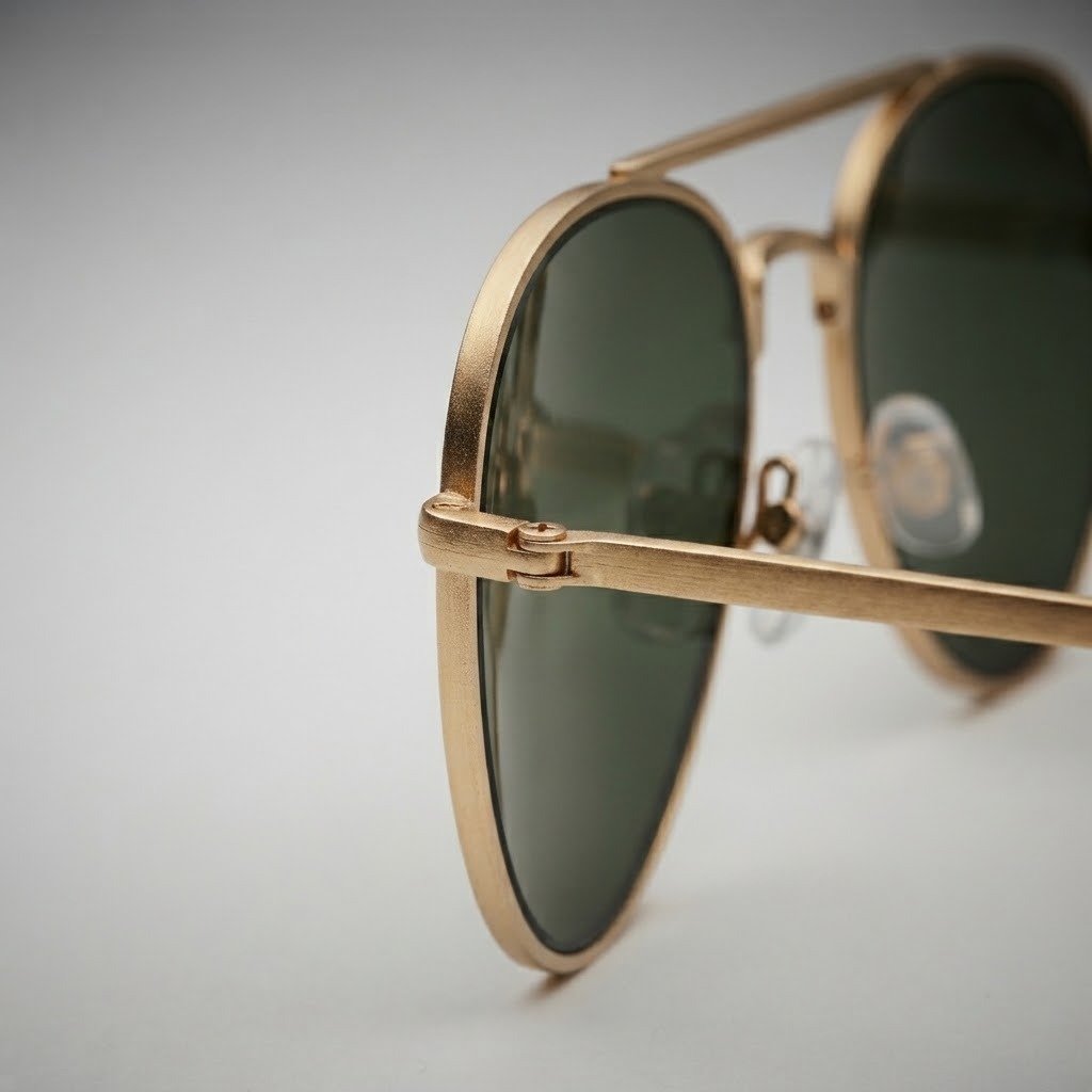 Gafas de Sol Aviator Clásicas Oro con Lentes G-15 – Estilo Atemporal - Imagen 3