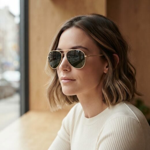 Gafas de Sol Aviator Clásicas Oro con Lentes G-15 – Estilo Atemporal